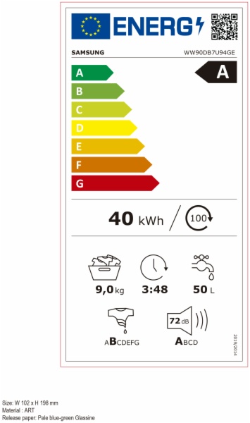 LAVADORA SAMSUNG WW90DB7U94GEU3